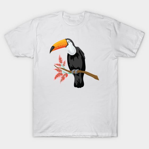 Toucan T-Shirt by SWON Design